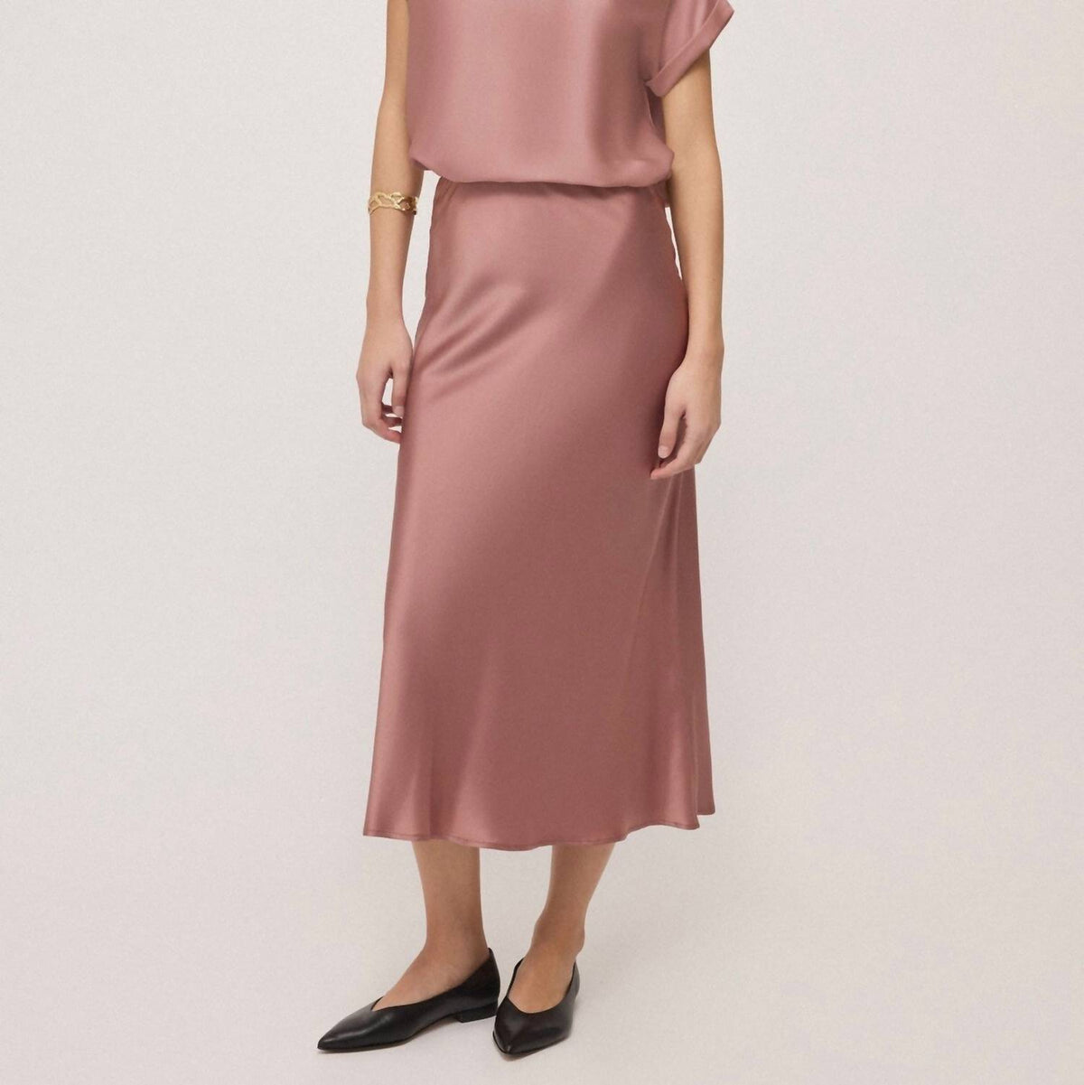 Ottod'Ame - Maxi Satin Skirt