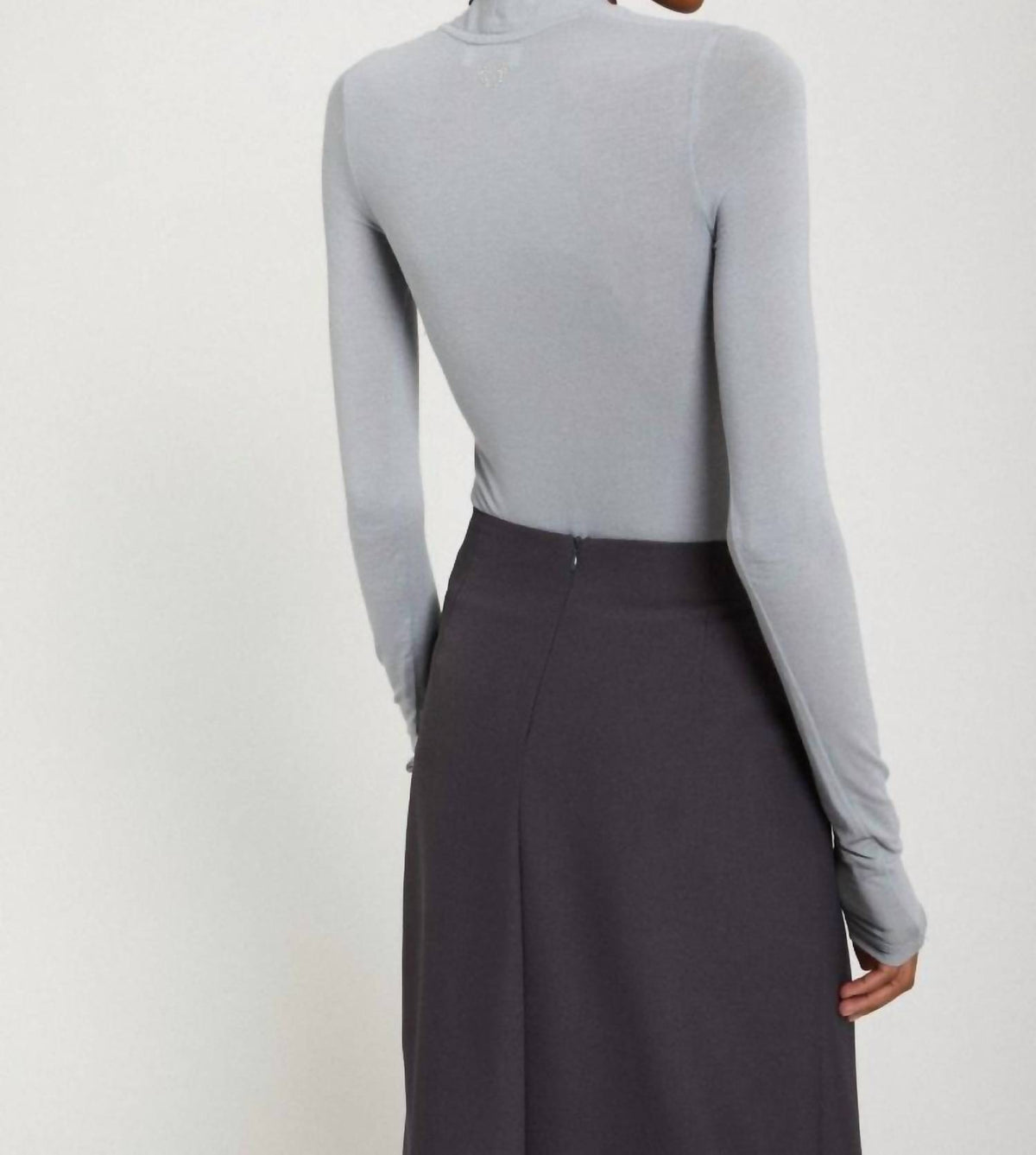 Ottod'Ame - Long Sleeve Stretch V-neck Top