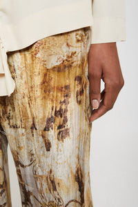 Ottod'Ame - Patterned Fluid Pants