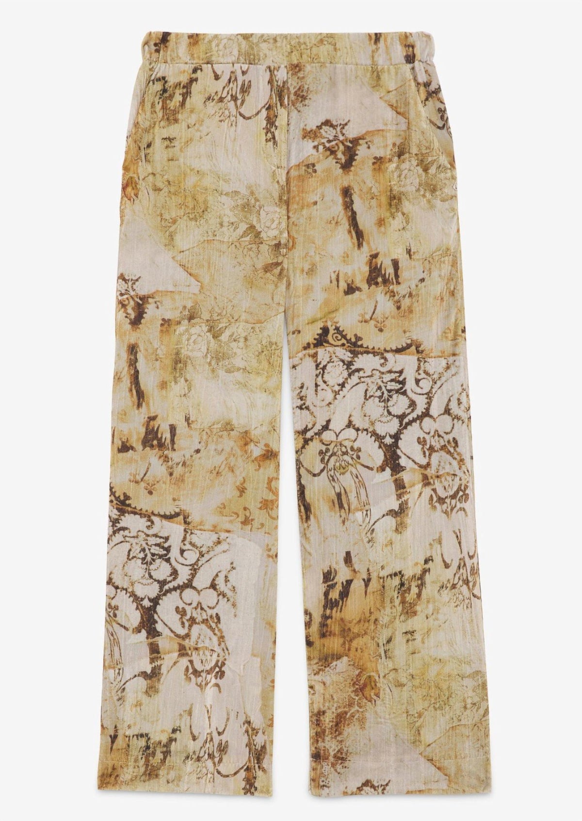 Ottod'Ame - Patterned Fluid Pants
