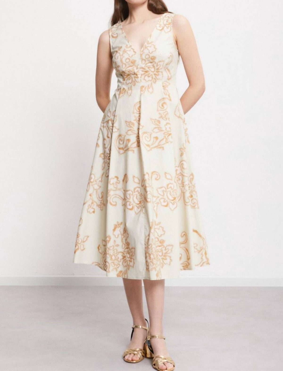 Ottod'Ame - Poplin Midi Dress