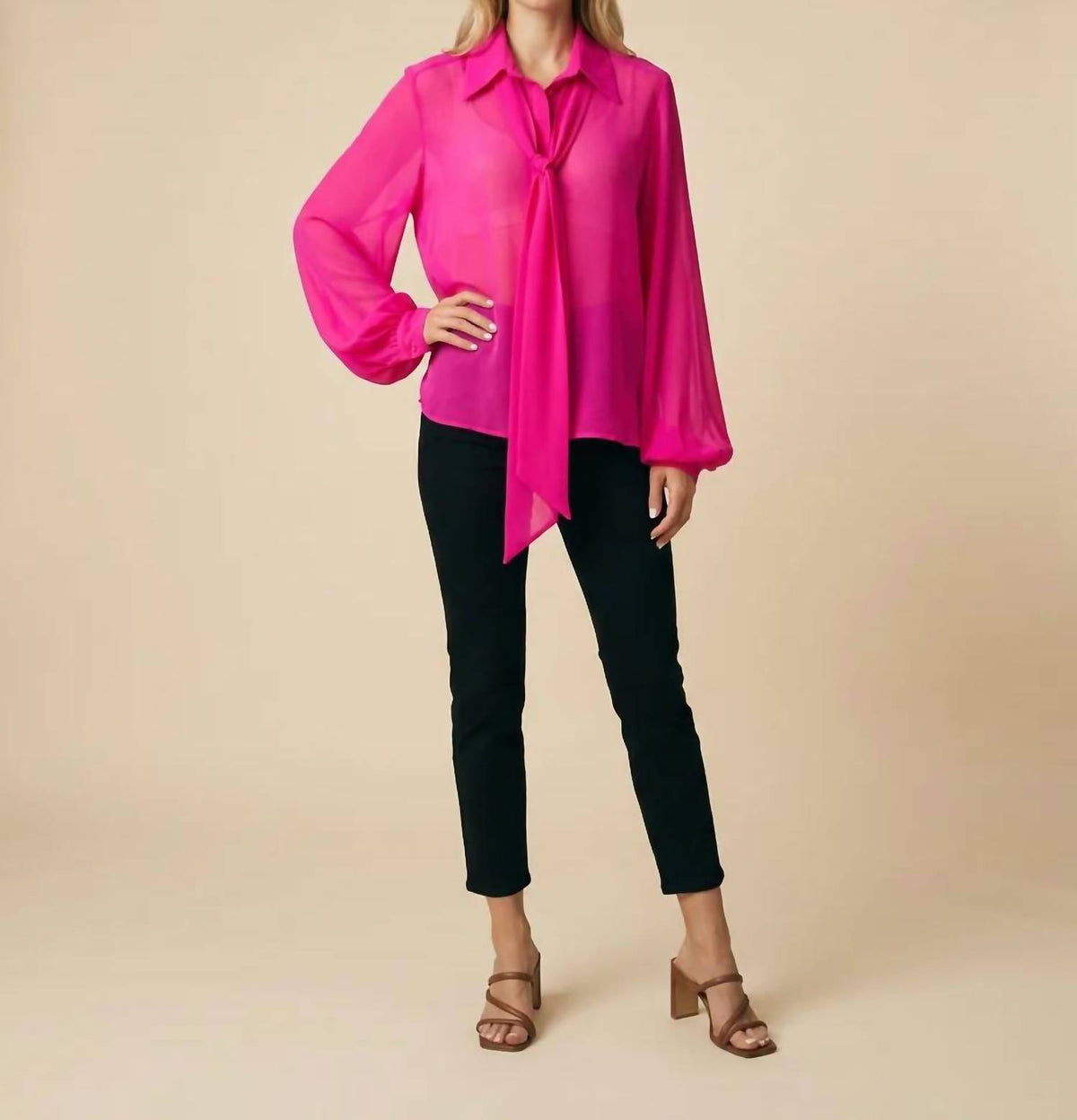 Oud - Bruna Puff Sleeves Top
