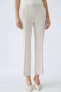 Oui - Flared Leg Slim Trousers