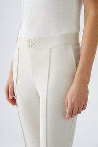 Oui - Flared Leg Slim Trousers