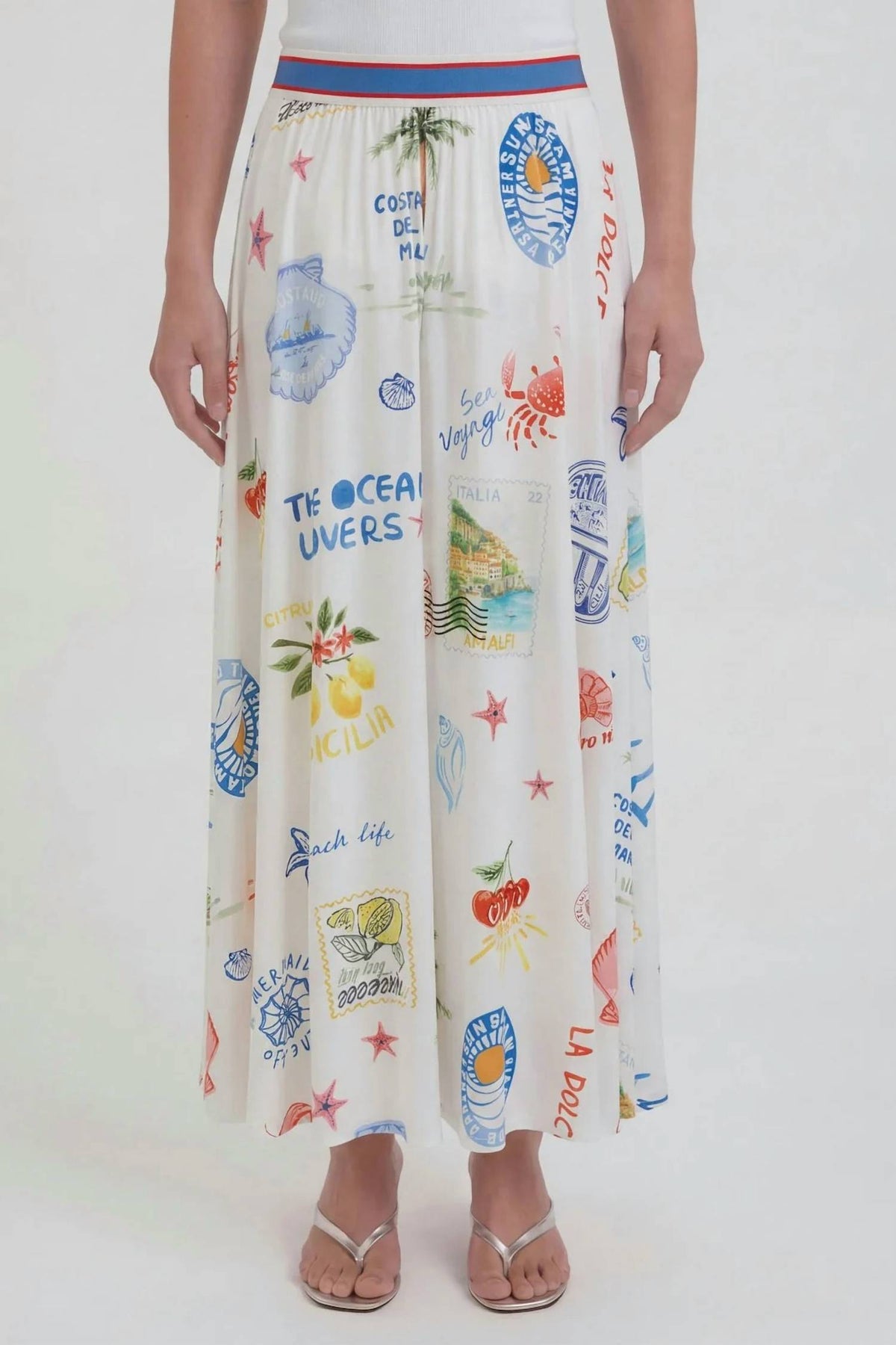 Oui - Post Card Skirt