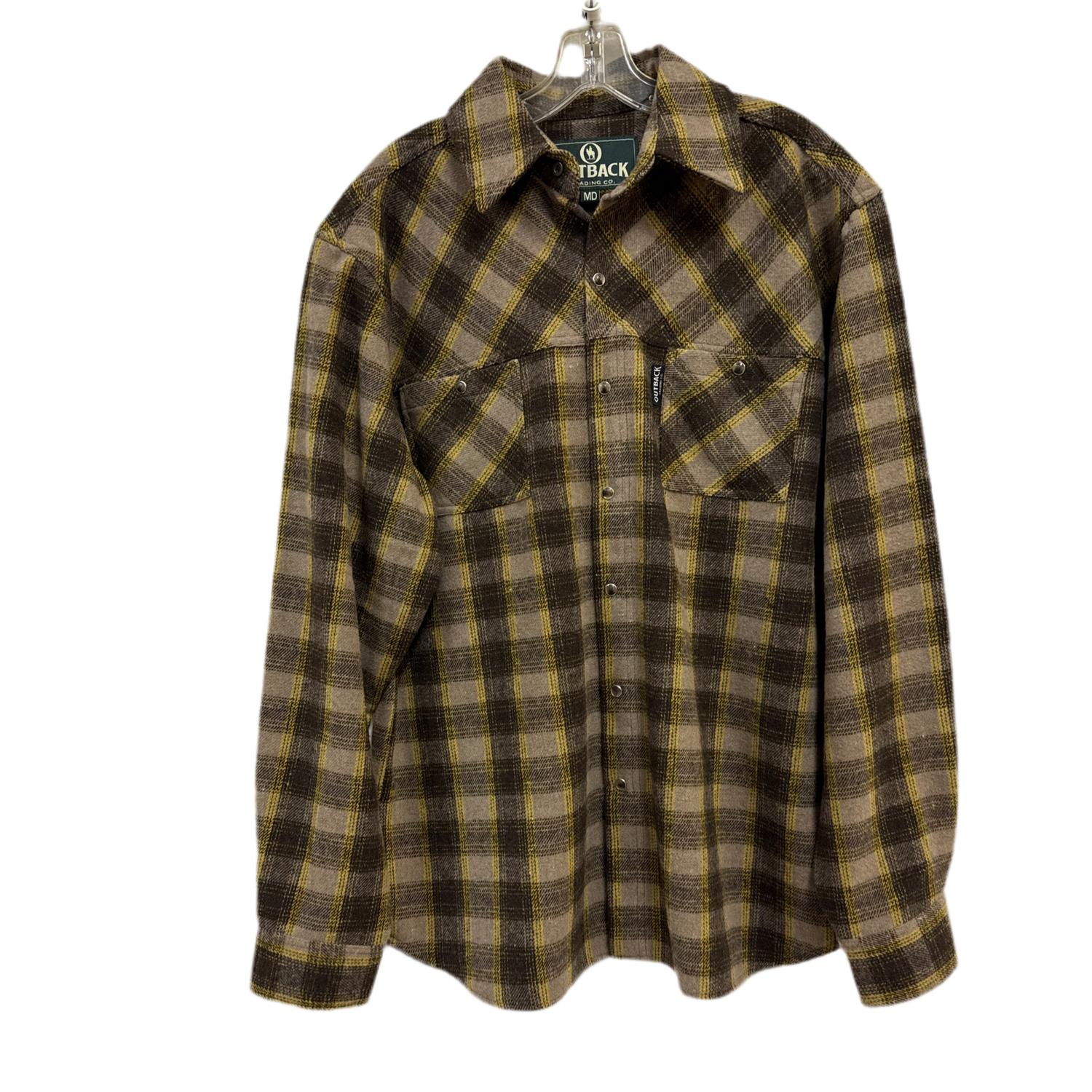 Outback Trading Co. - Greyson Shirt - brown - casual - button - down - shirts - clothing