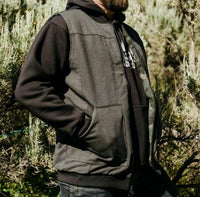 Outback Trading Co. - Men’s Rowan Zip Up Vest - black - clothing - jackets