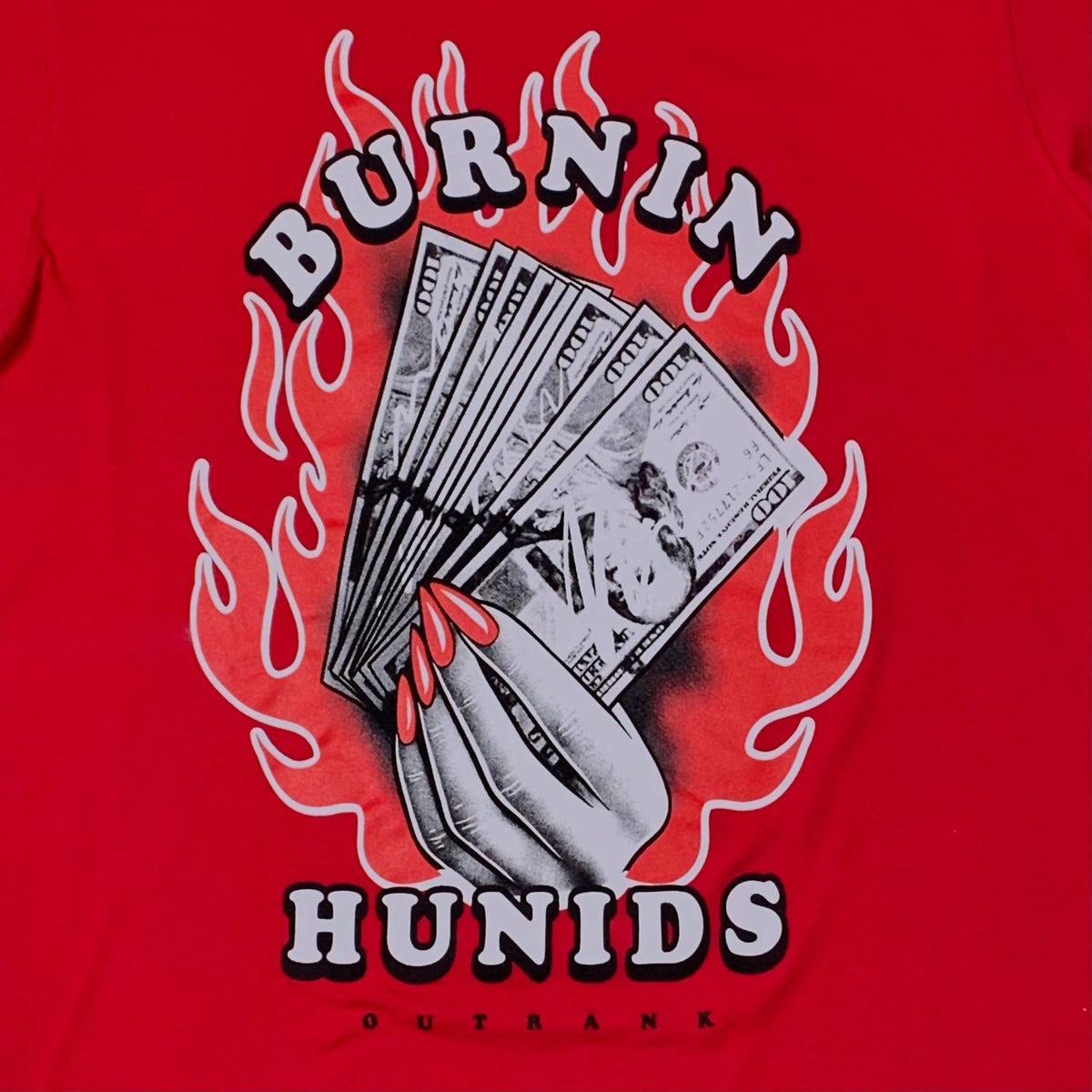 Outrank - MEN'S BURNIN HUNIDS T-SHIRT