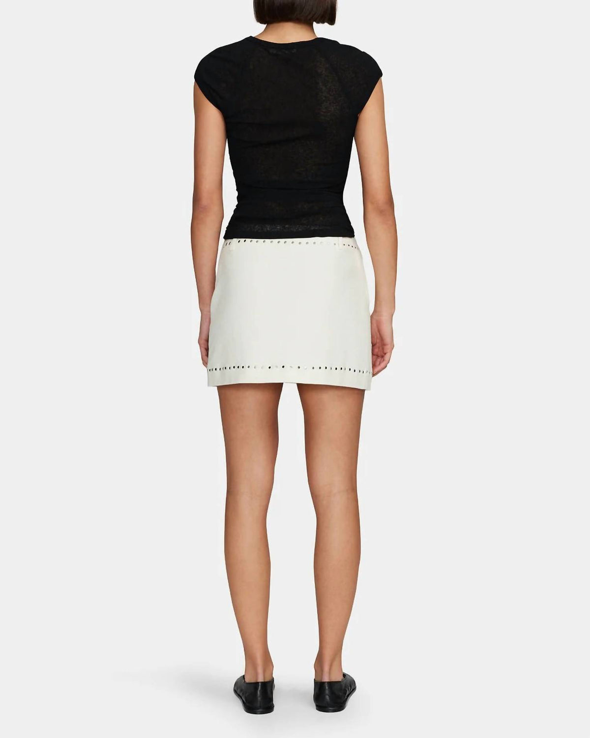 Ownley - Mitchell Studded Mini Skirt