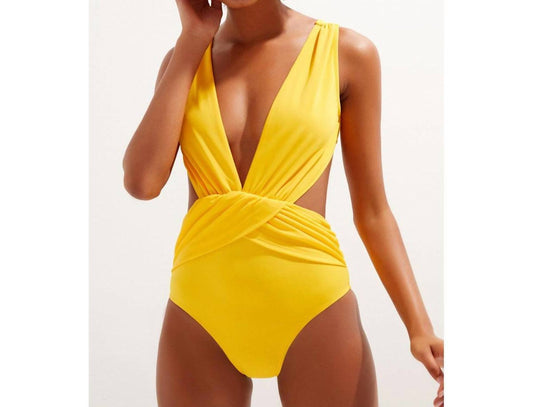 Oye Swimwear - Elvira Daring One Piece Swimwear - clothing - one - pieces - solid