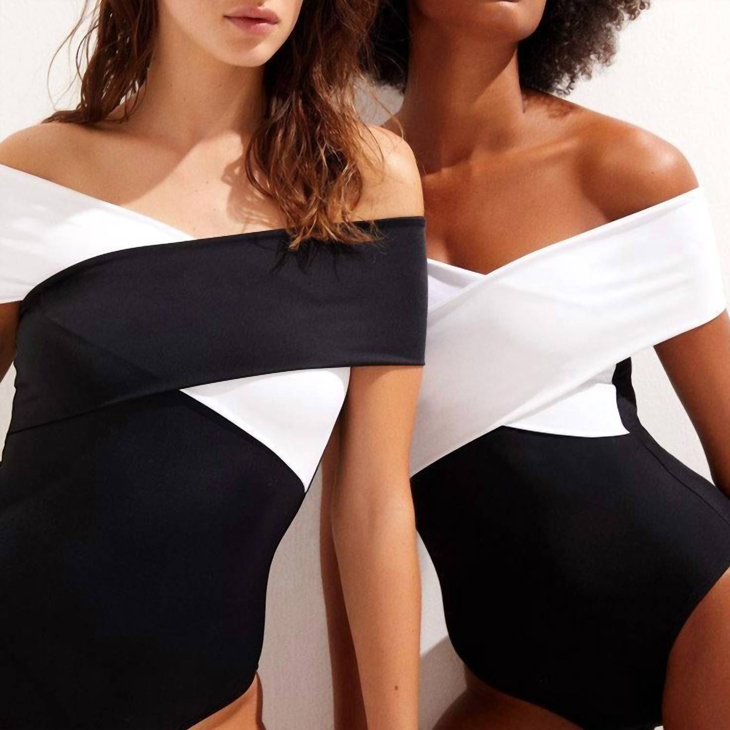 Oye Swimwear - Zenia One Piece Swimwear - black - clothing - geometric