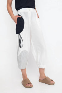 Ozai N Ku - Cropped Cargo Pants