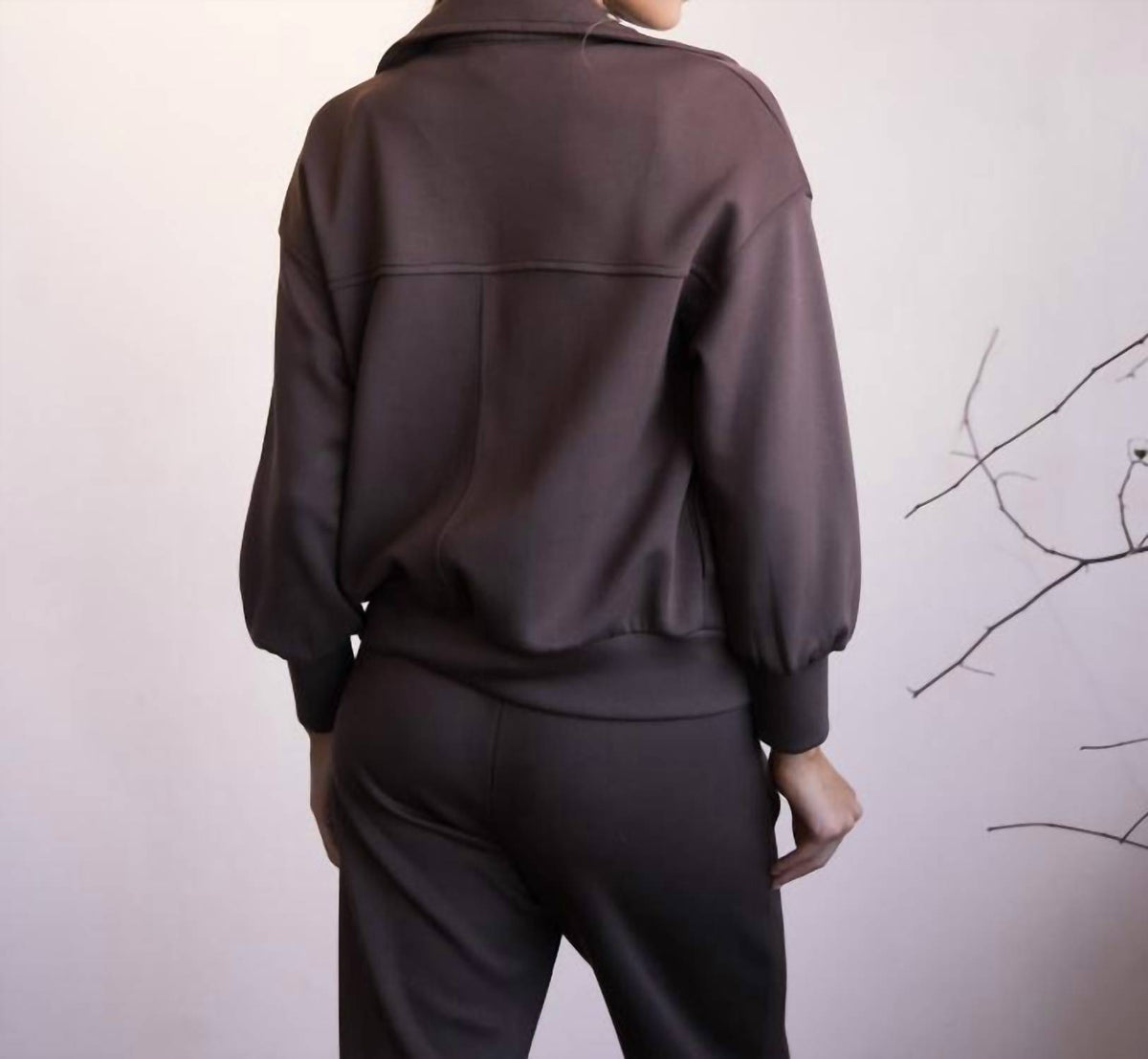 P.Cill - Lila Butter Modal Bomber Jacket
