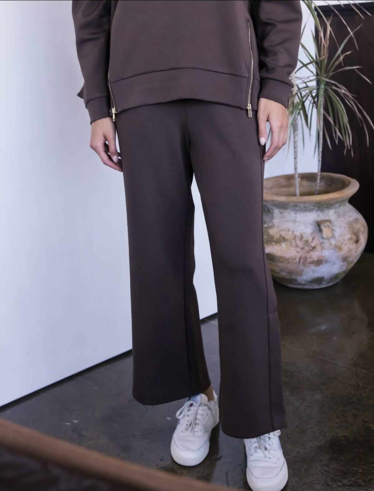 P.Cill - Tru Side Binding Wide Leg Pants
