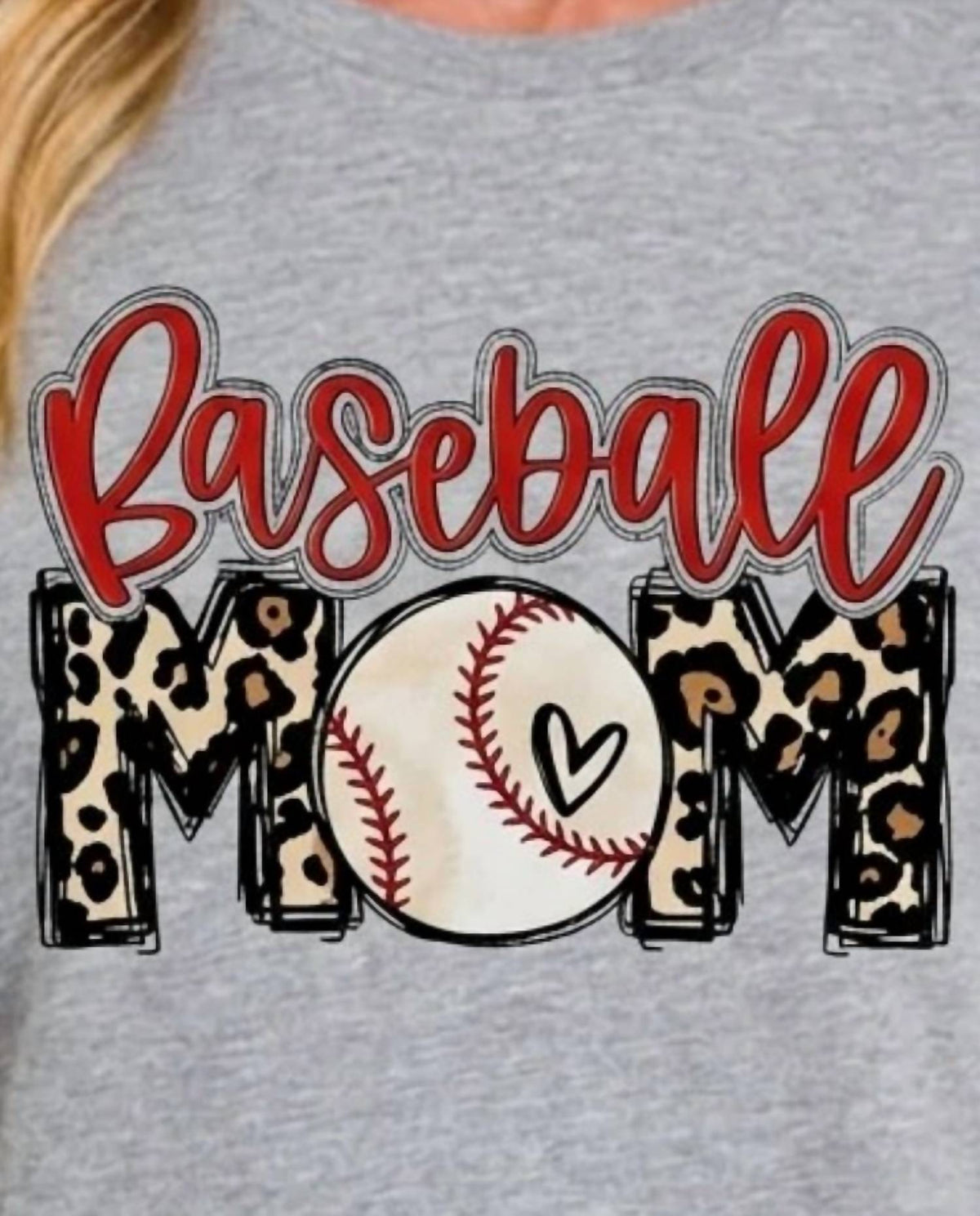 P&Pd Wholesale - Baseball Mom Graphic Tee