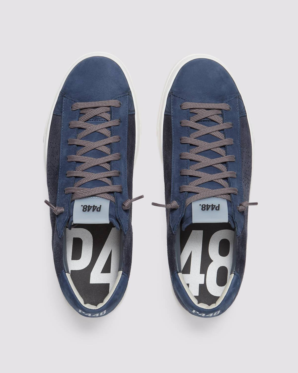 P448 - Men's Jack Leather & Suede Sneakers