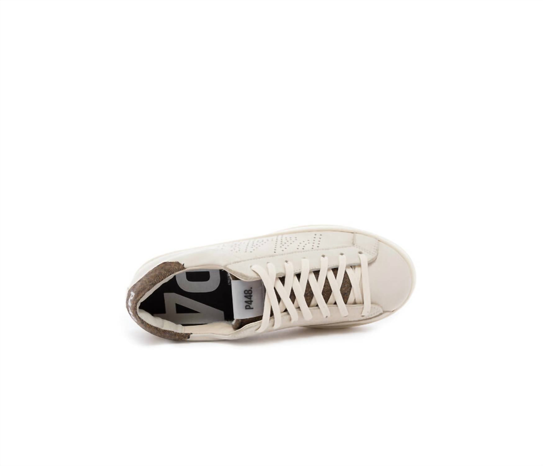 P448 - Women's Johnre Sneaker - shoes - sneakers - white