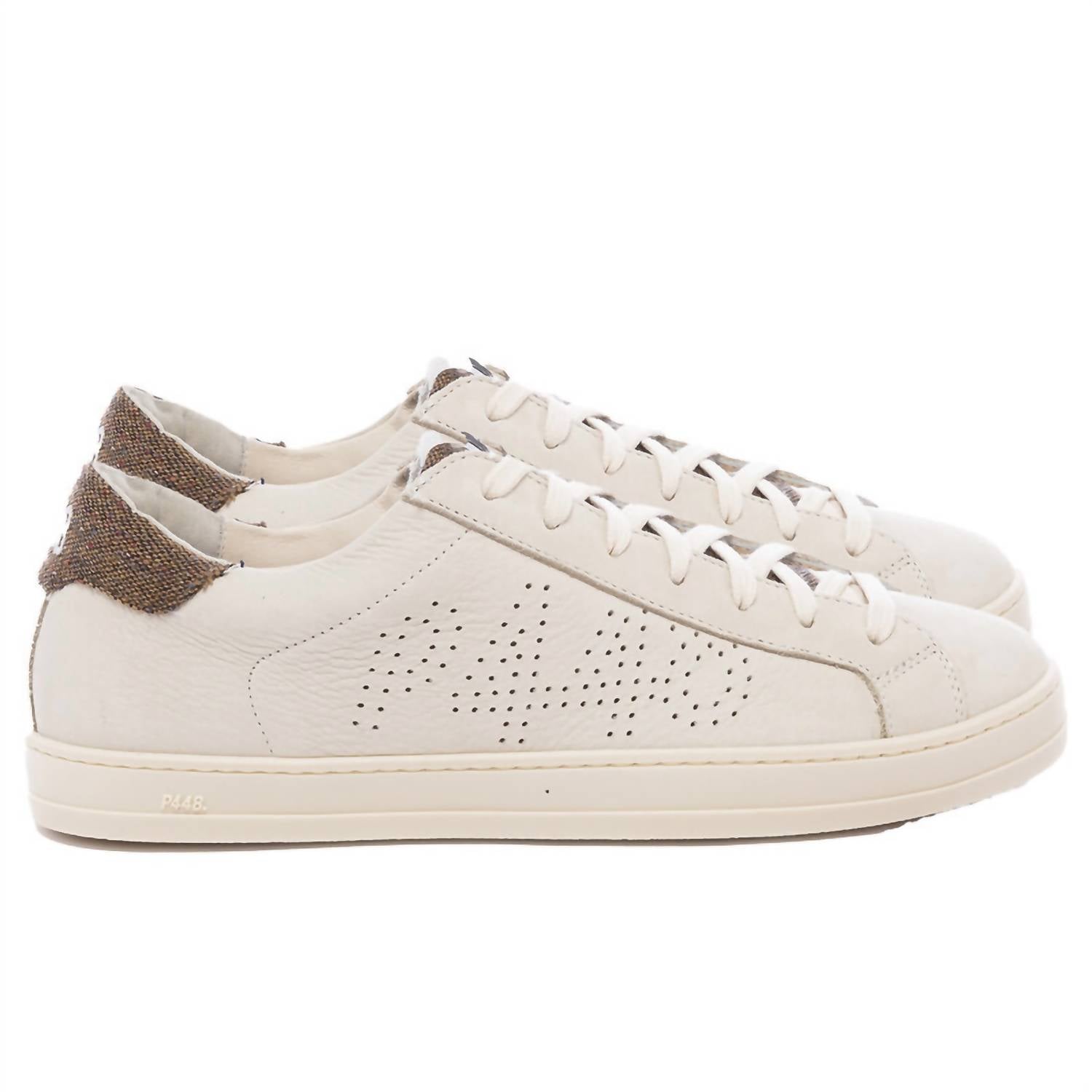 P448 - Women's Johnre Sneaker - shoes - sneakers - white