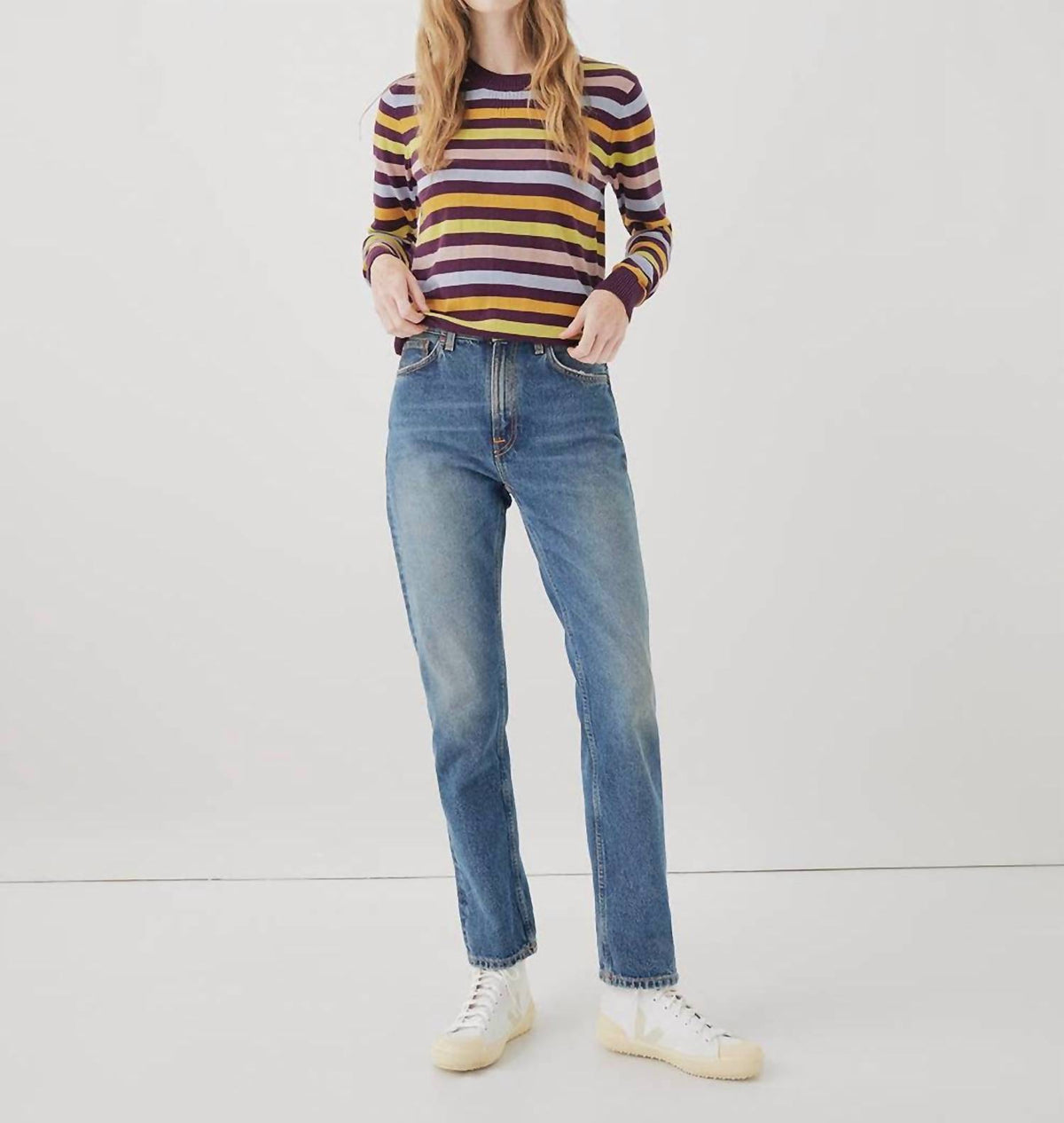 Pact - Classic Fine Knit Crew Sweater