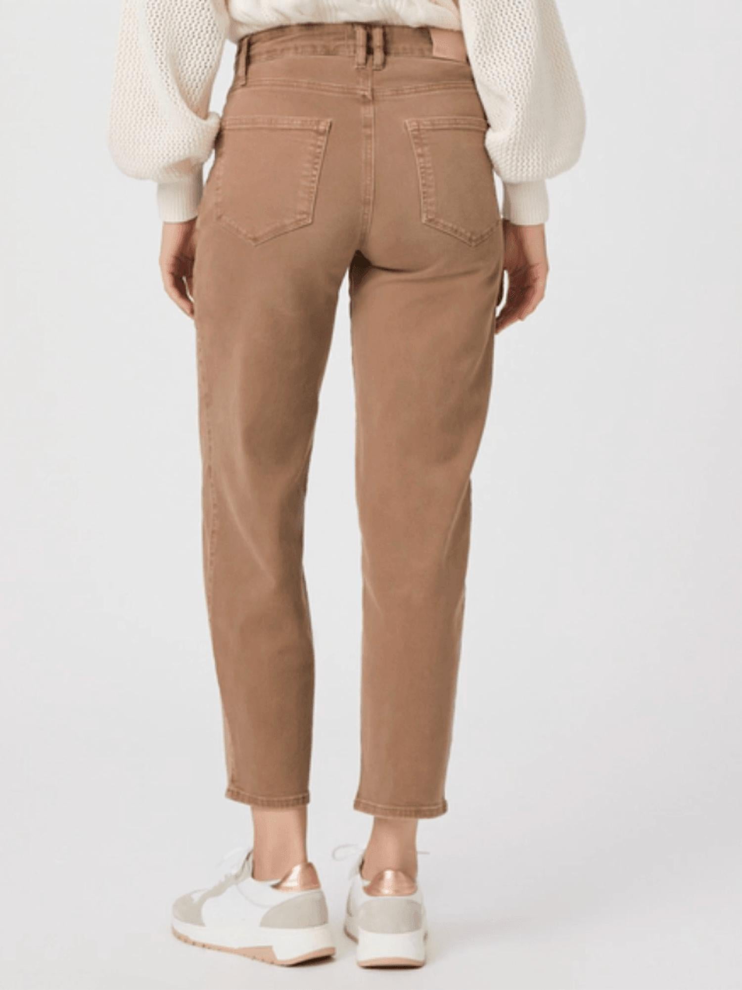 Paige - Alexis Cargo Vintage Pants - brown - clothing - cotton - blend