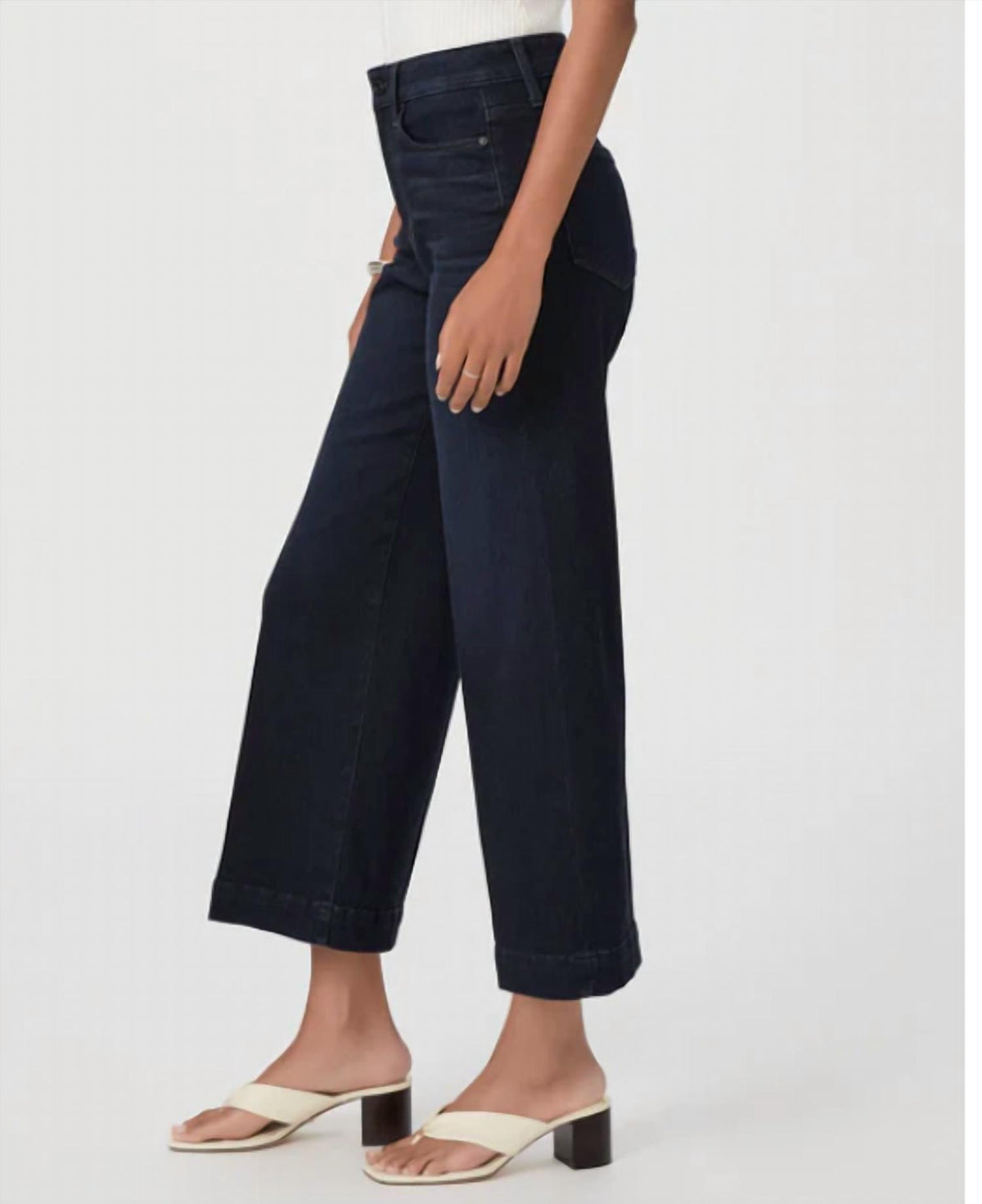Paige - Anessa Wide Leg Jeans