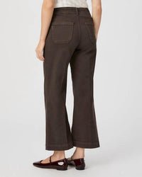 Paige - Anessa Rich Pants - brown - clothing - cotton - blend