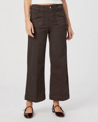 Paige - Anessa Rich Pants - brown - clothing - cotton - blend