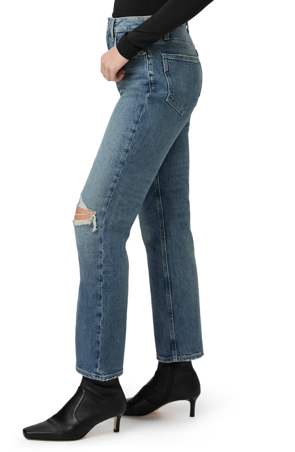 Paige - Courtney Ripped Bootcut Jeans