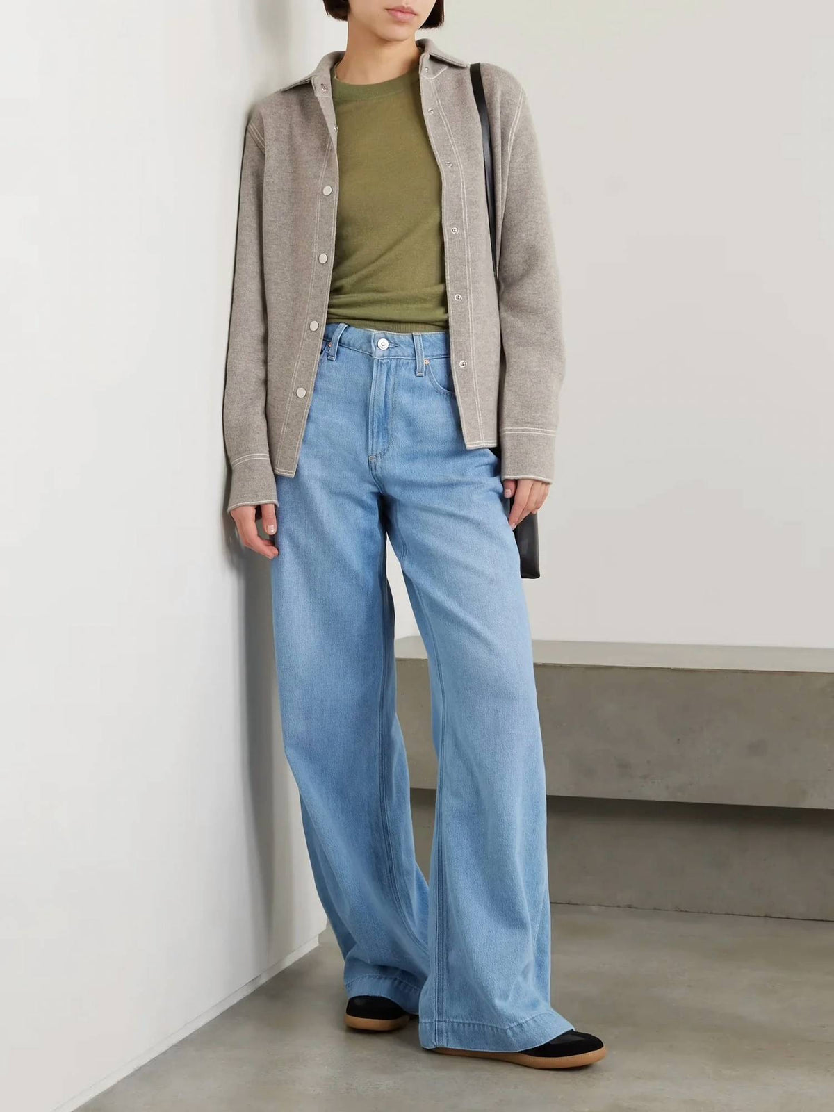 Paige - Harper Wide Leg Jeans