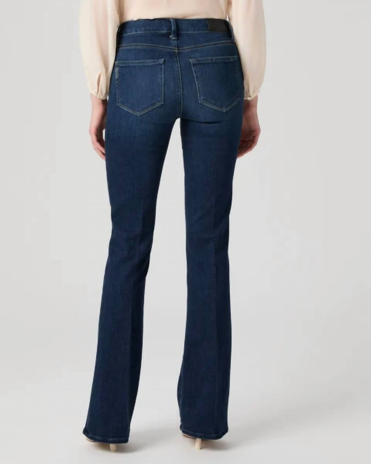 Paige - Highrise Laurel Canyon Bootcut Jeans