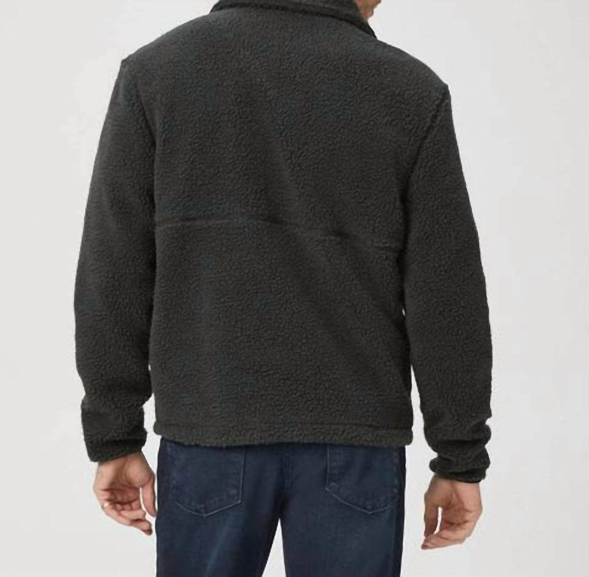 Paige - Horton Textured Fleece Half Zip Pullover Sweater
