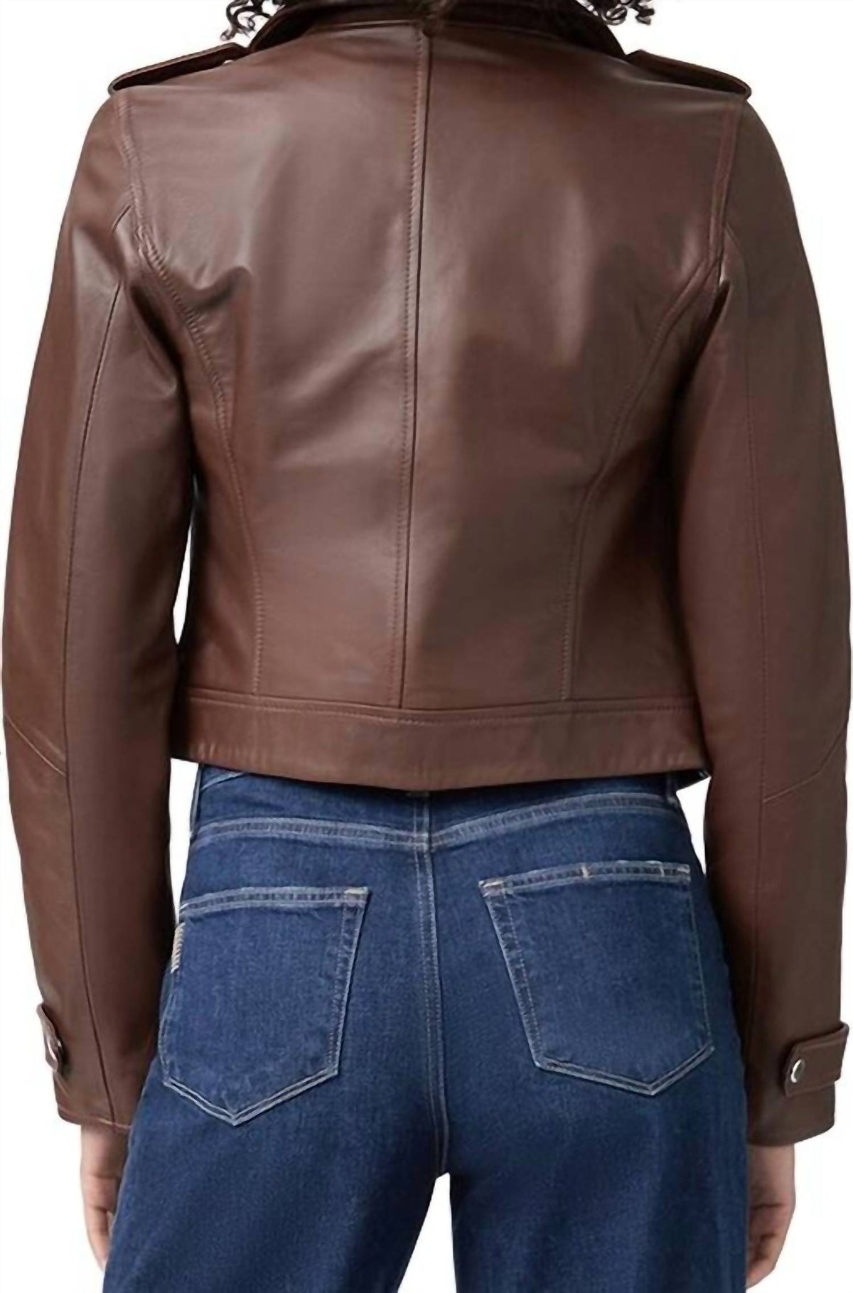 Paige - Karyna Leather Jacket