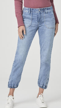 Paige - Mayslie Jogger - blue - clothing - cotton - blend