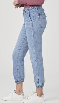 Paige - Mayslie Jogger - blue - clothing - cotton - blend