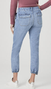 Paige - Mayslie Jogger - blue - clothing - cotton - blend