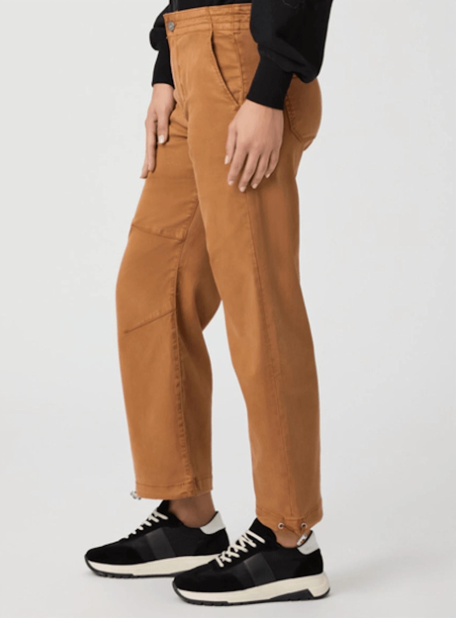 Paige - Reid Jogger Jeans - brown - clothing - high - rise