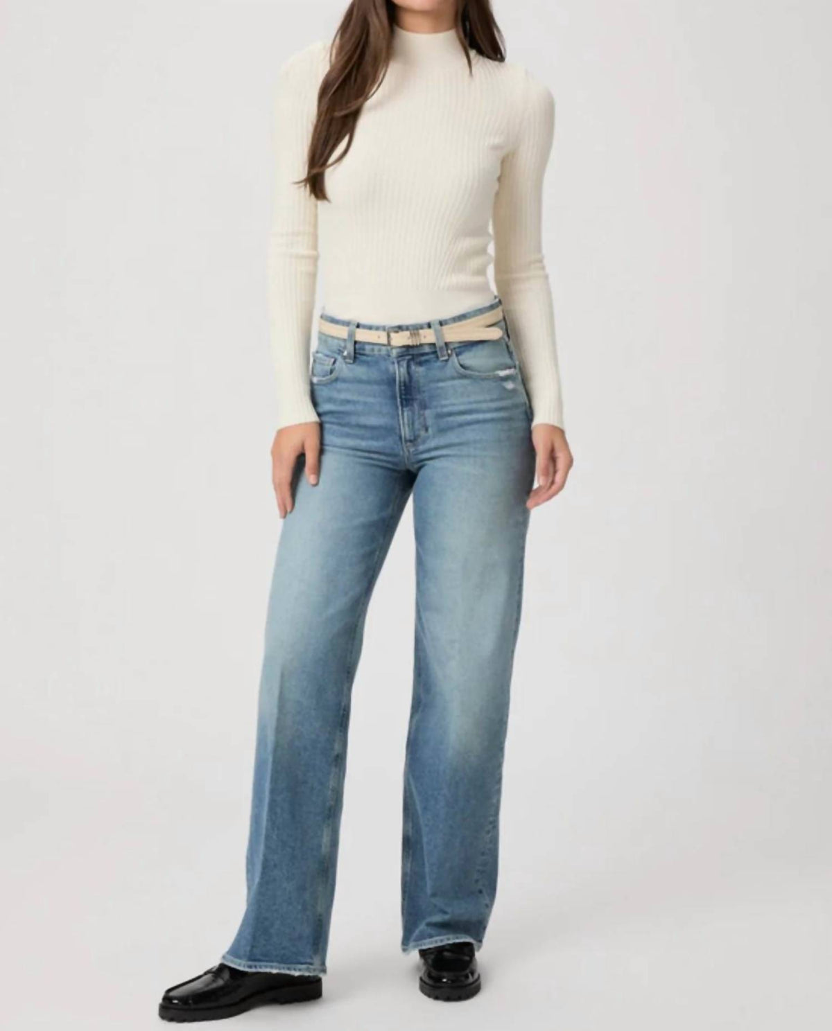 Paige - Sasha Lovejoy Distressed Jean