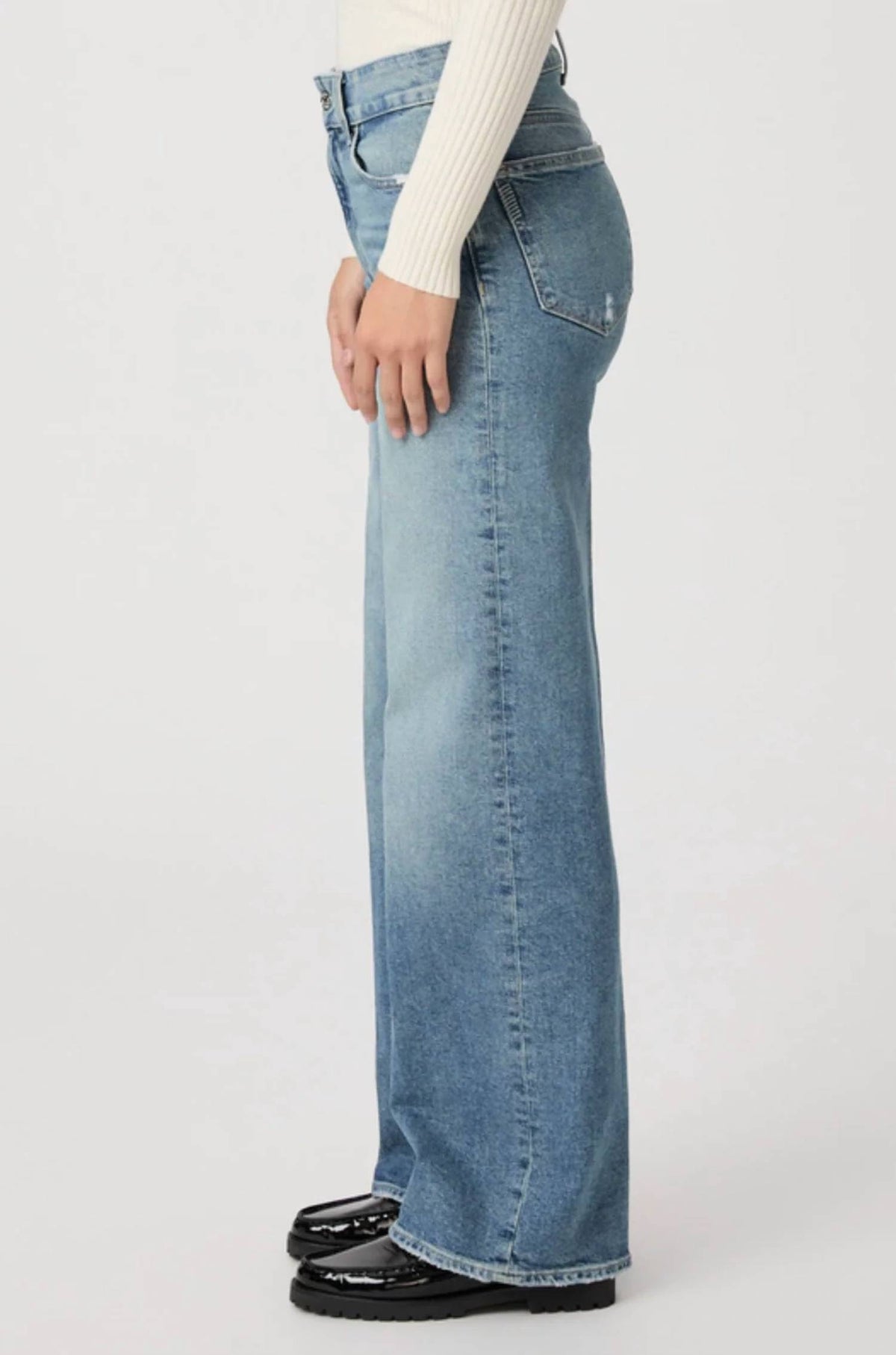 Paige - Sasha Lovejoy Distressed Jean