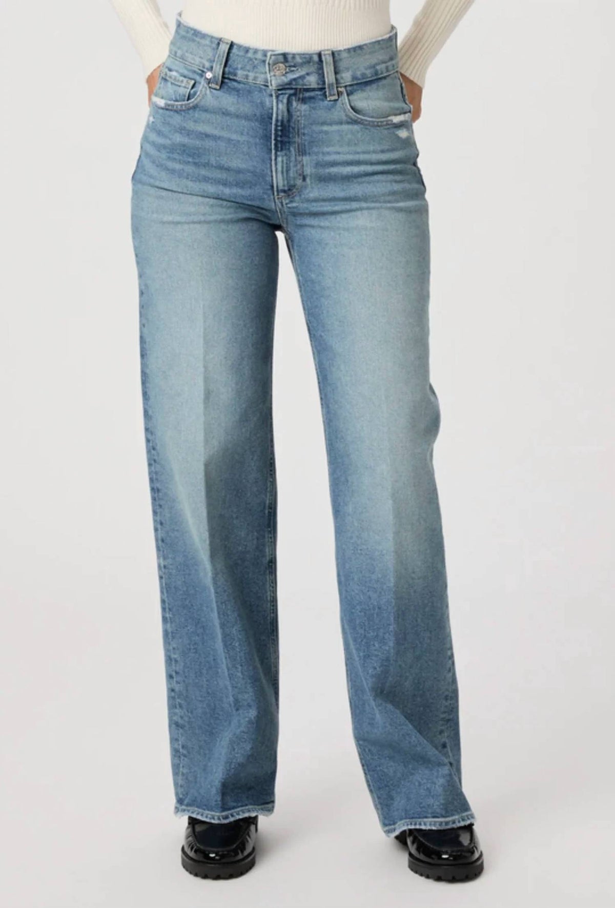 Paige - Sasha Lovejoy Distressed Jean