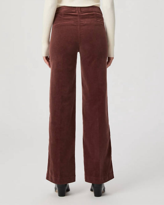 Paige - Sasha Patch Pocket Pants - brown - clothing - pants