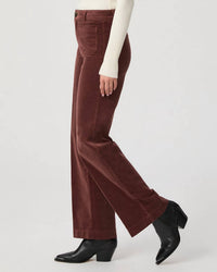Paige - Sasha Patch Pocket Pants - brown - clothing - pants