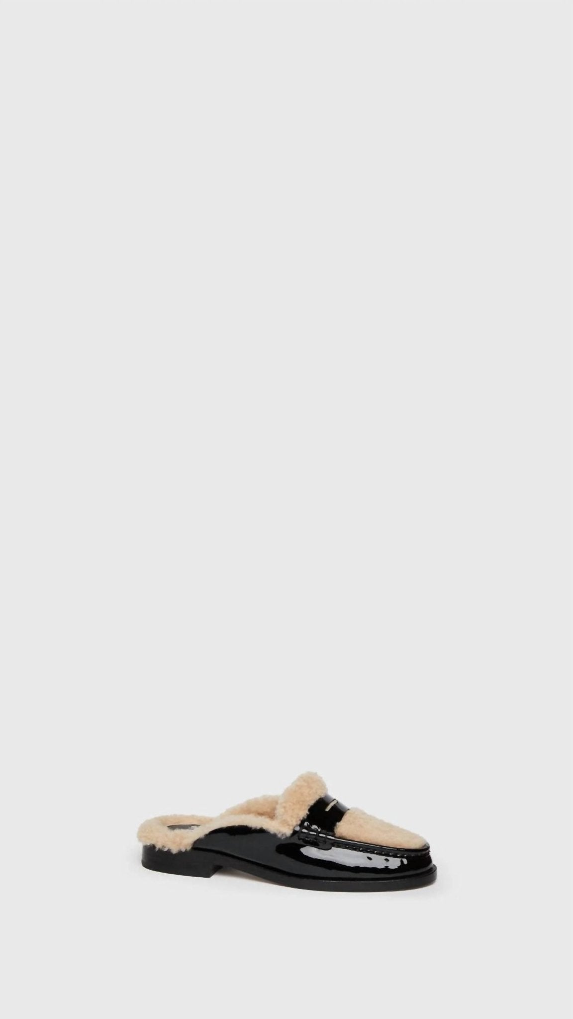 Paige - Women's Denim Emmett Mule - black - flats - leather