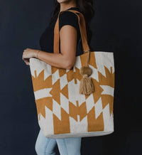 Panache Apparel - Aztec Tote Bag
