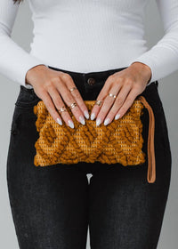 Panache Apparel - Diamond Pattern Wristlet - bags - handbags - money - clips