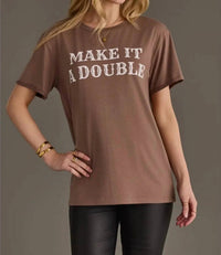 Panache Apparel - Make It A Double Short Sleeve Tee