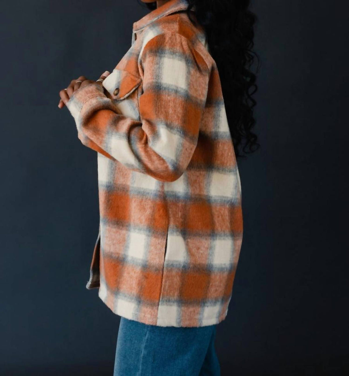 Panache - Greta Plaid Jacket