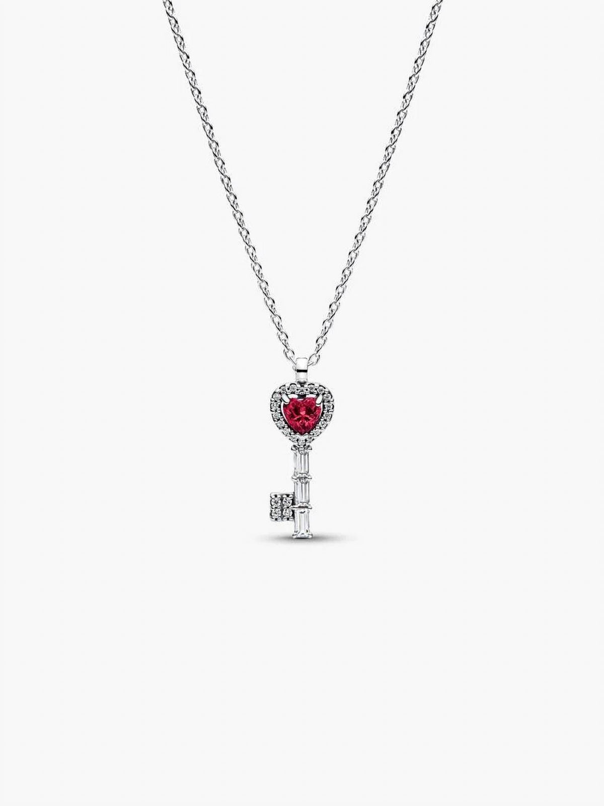 Pandora - Elevated Heart Key Collier Necklace