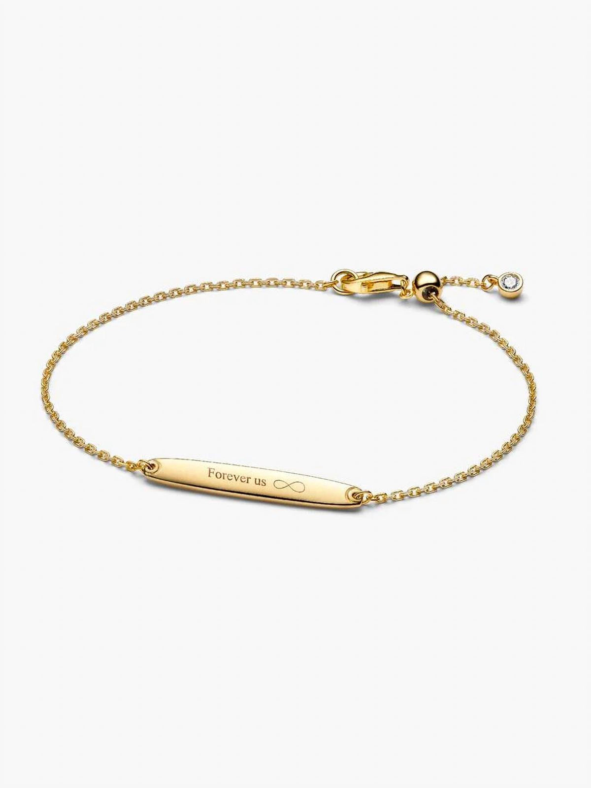 Pandora - Engravable Bar Chain Bracelet