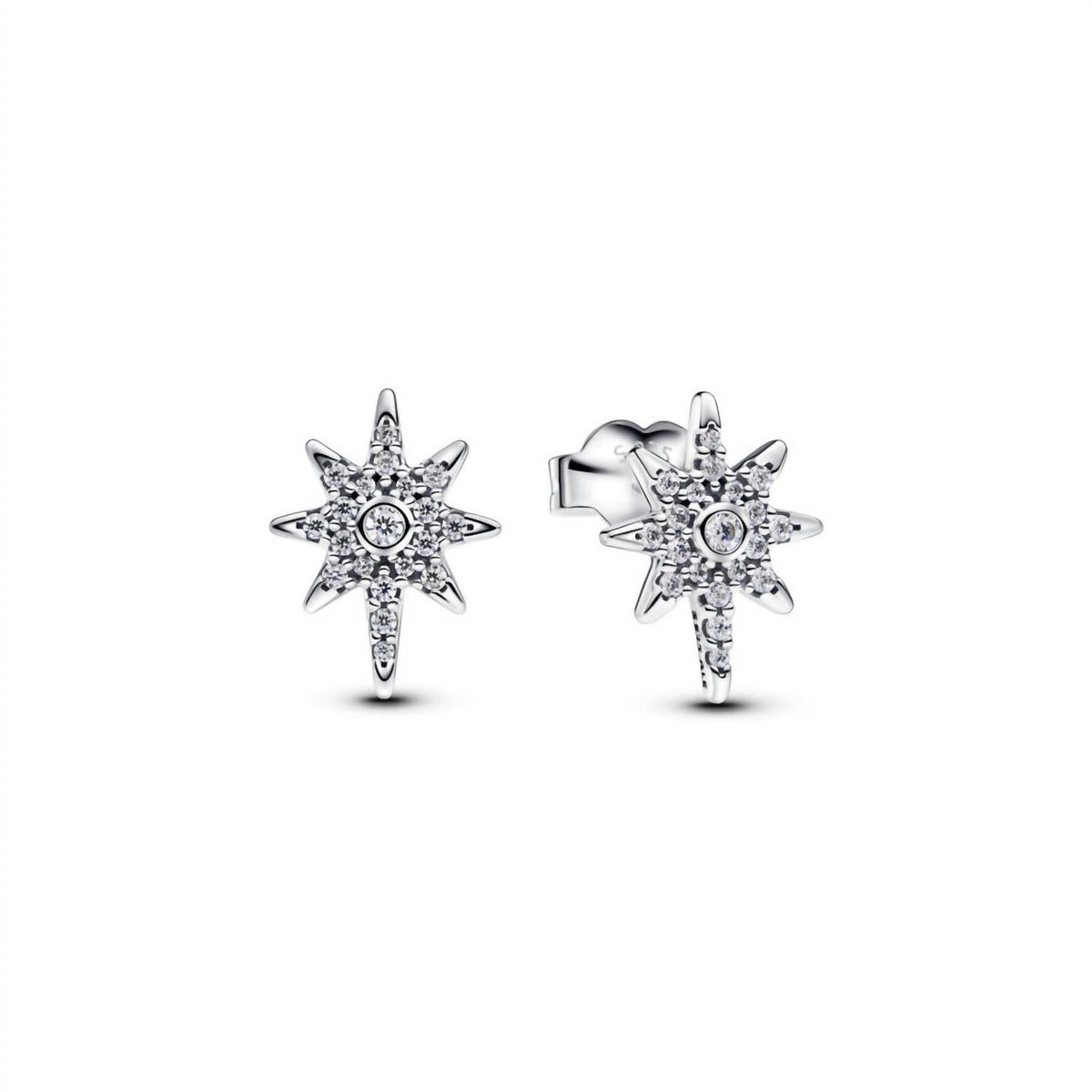 Pandora - Women's Sparkling North Star Stud Earrings