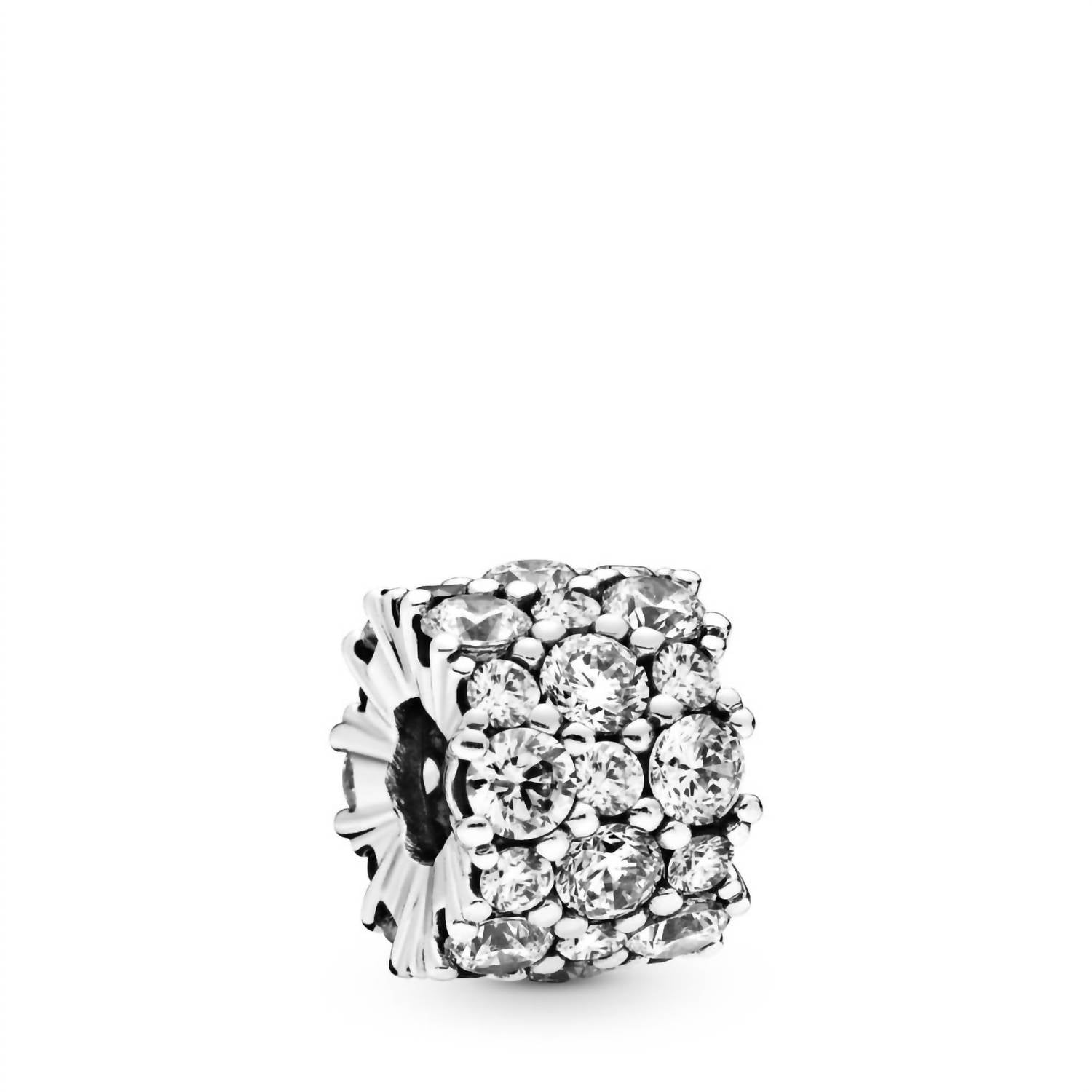 Pandora - Women's Clear Sparkle Charm - bracelets - jewelry - silver